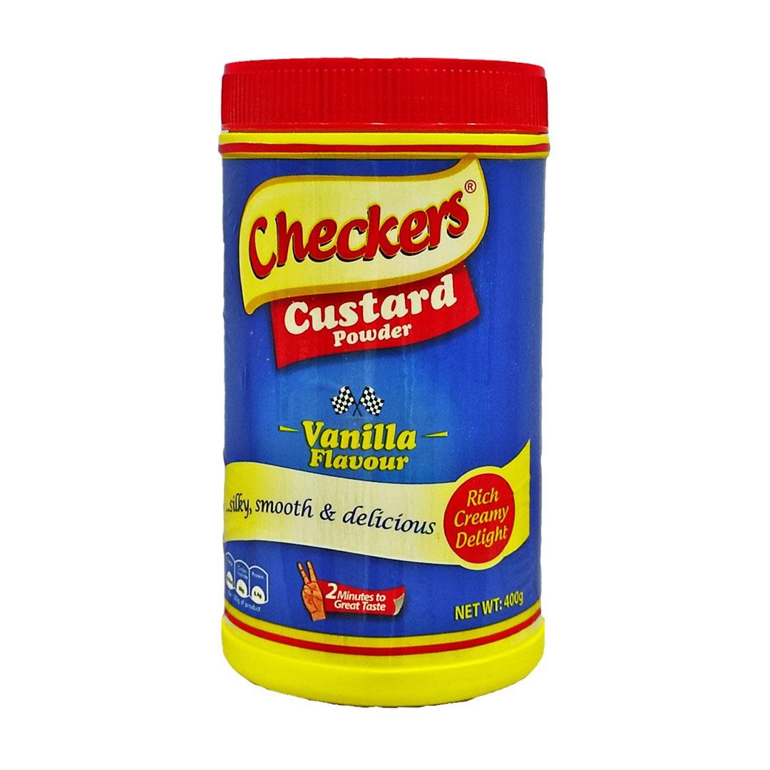 CHECKERS VANILLA JAR 400g