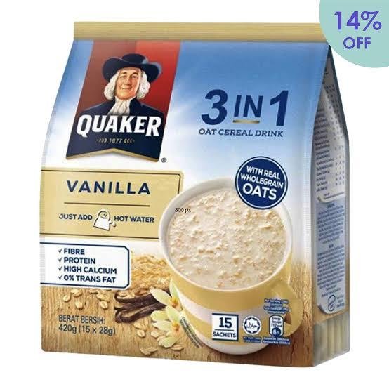 QUAKER AND OAT 3IN1