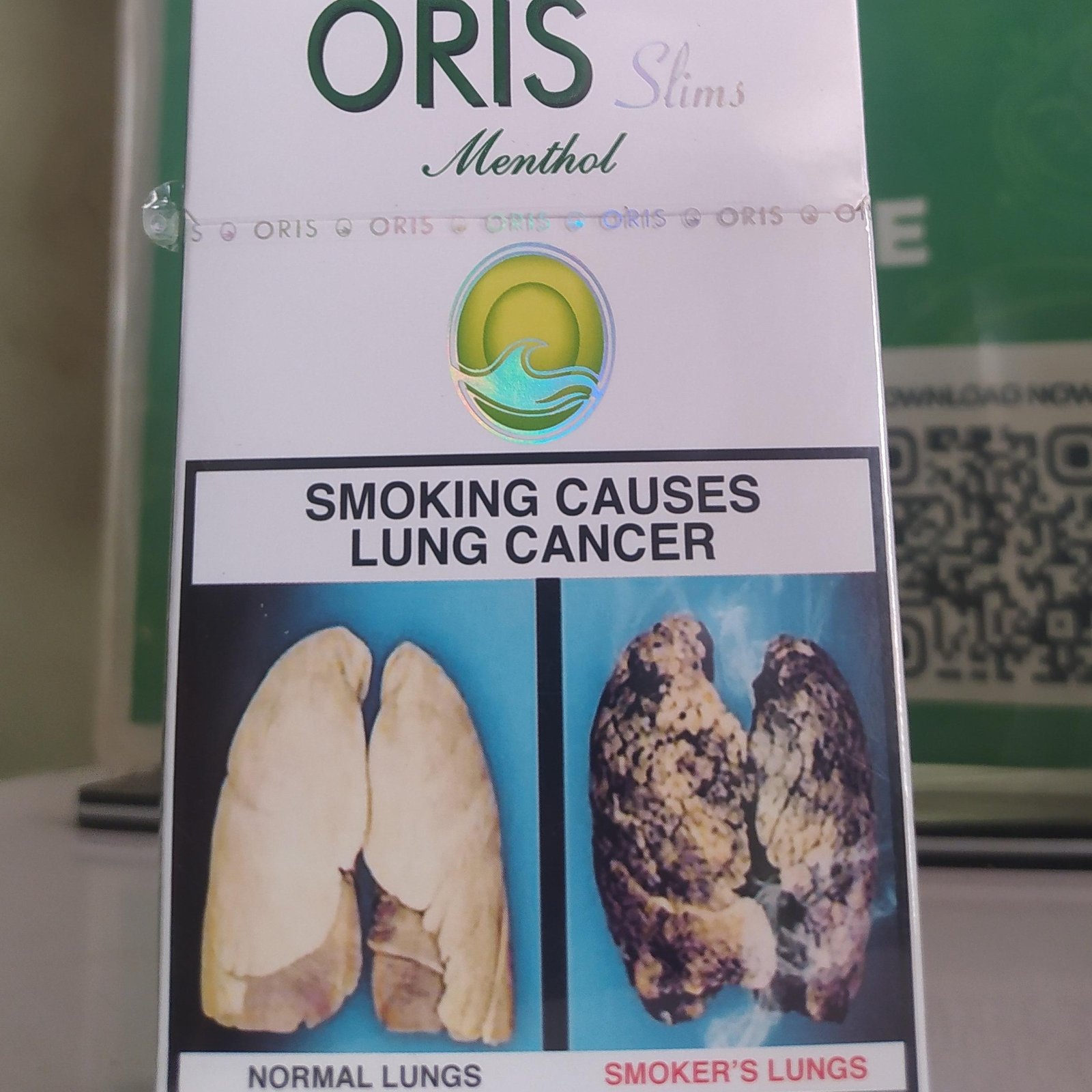 ORIS SLIM MENTOL CIGARETTE 