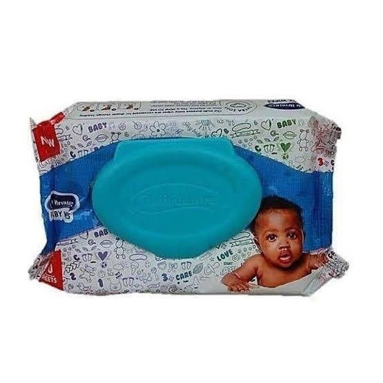 DR BROWN BABY WIPES (120 PCS)