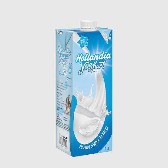 HOLLLADIA YOGHURT PLAIN 1L